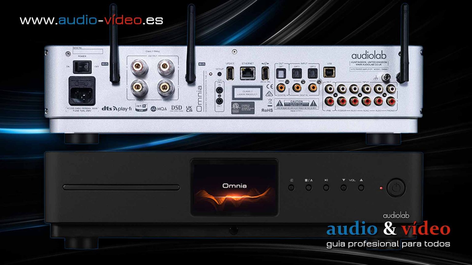 Audiolab Omnia Streaming Dac Amplificador Integrado