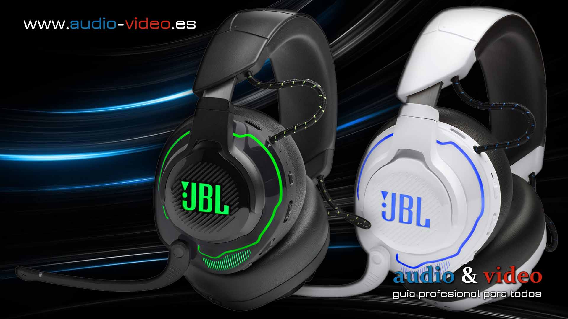 JBL Quantum 910X Auriculares Inalámbricos Gaming para Xbox Negro/Verde